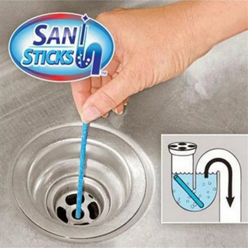 Bâtons de Décontamination Sani-Sticks pour un Drainage sans Tracas